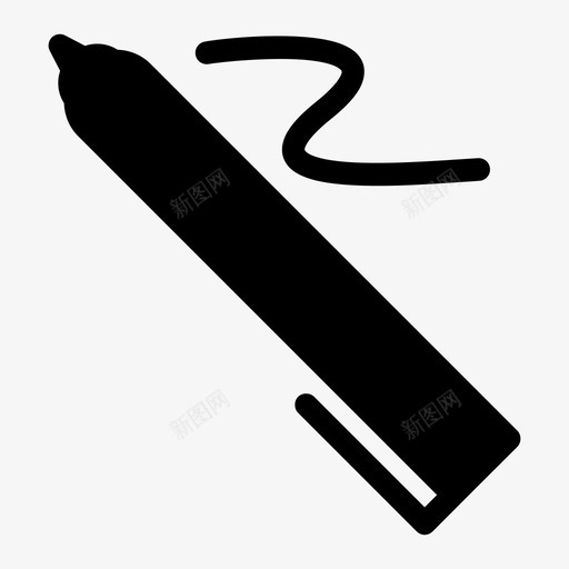 写字笔圆珠笔墨水笔图标svg_新图网 https://ixintu.com 写字 写字笔 圆珠笔 墨水笔