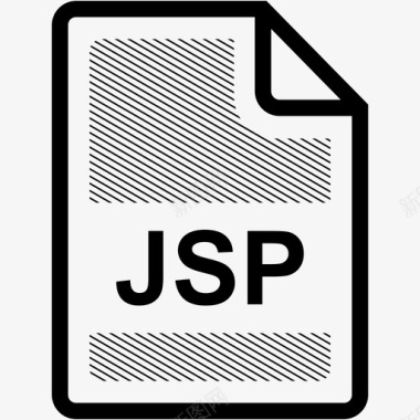 jsp文件扩展名格式图标图标