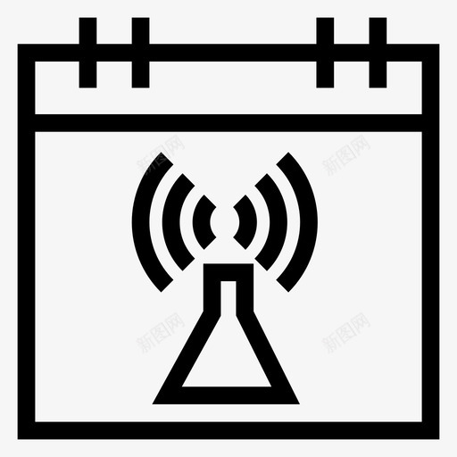 约会日期事件图标svg_新图网 https://ixintu.com 事件 信号 日历行 日期 日程表 约会