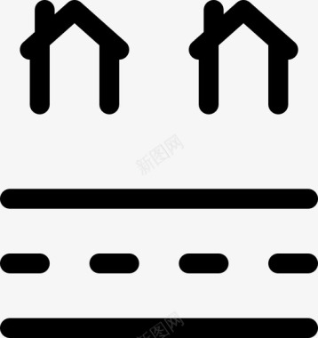 住房房屋房地产图标图标