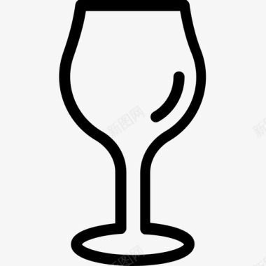 葡萄酒鸡尾酒饮料图标图标