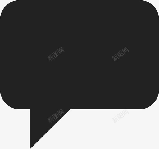 Chat Bubble-1svg_新图网 https://ixintu.com Chat Bubble-1