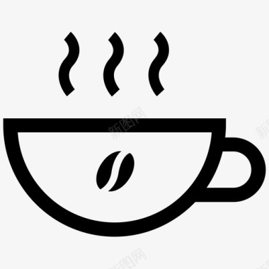 浓缩咖啡咖啡咖啡杯图标图标