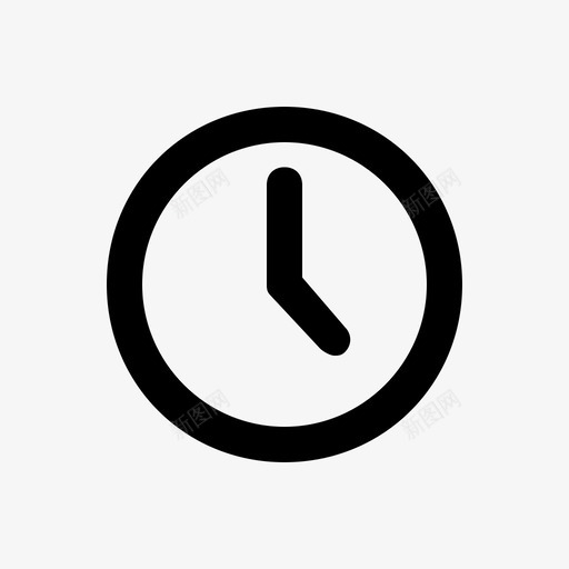 时钟倒计时时间表图标svg_新图网 https://ixintu.com 倒计时 手表 时钟 时间表 计时器
