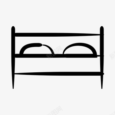 床被褥卧室图标图标