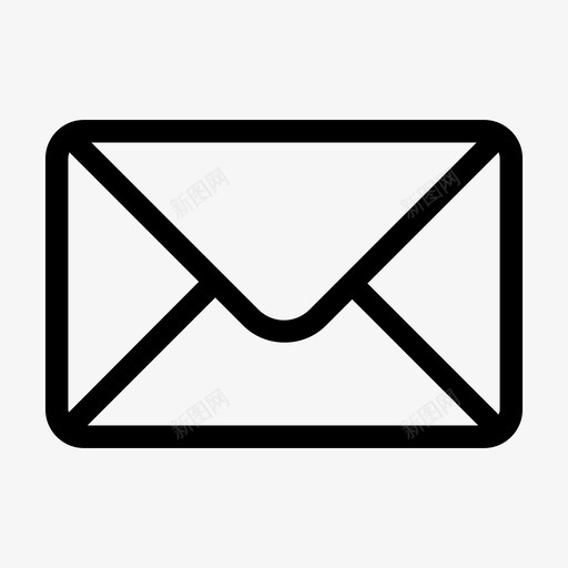 信封电子邮件信件图标svg_新图网 https://ixintu.com 信件 信封 信息 电子邮件