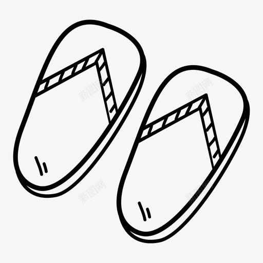 石板鞋类图标svg_新图网 https://ixintu.com 石板 鞋类