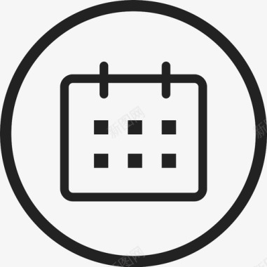 crm_日程图标