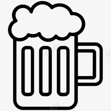 啤酒酒酒吧图标图标