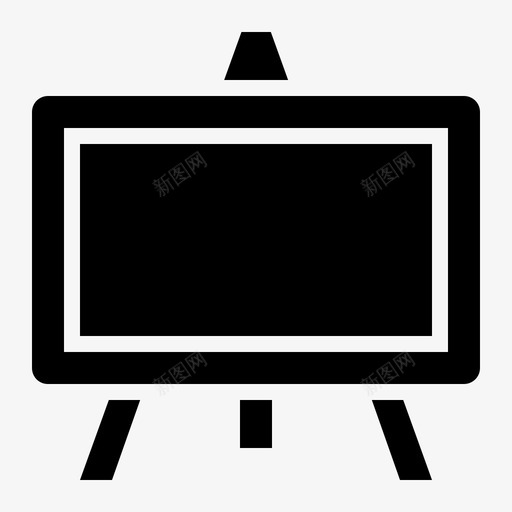 easelsvg_新图网 https://ixintu.com easel 画架，画板，黑板，白板