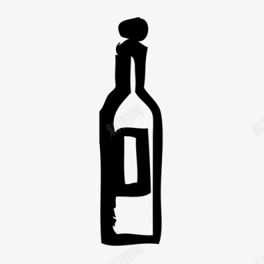 葡萄酒酒吧餐厅图标图标