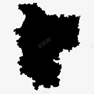 明斯克地区白俄罗斯地图图标图标
