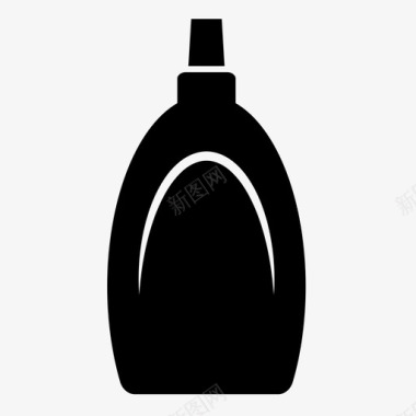洗涤剂瓶清洁剂洗衣粉图标图标