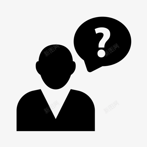 疑问问题svg_新图网 https://ixintu.com 发问 疑问 问题 疑问问题