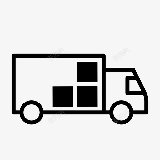 装运交货物流图标svg_新图网 https://ixintu.com 交货 包裹 物流 装运 运输