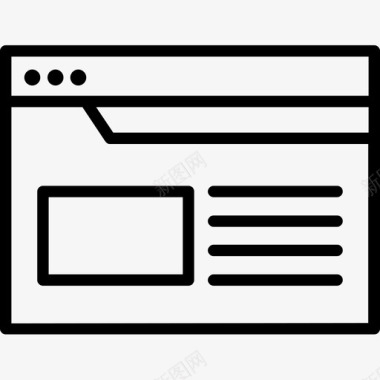 网络营销浏览器html图标图标