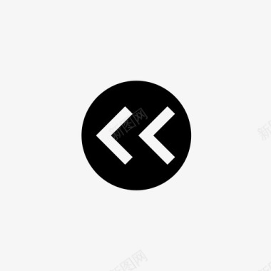 后退返回左箭头图标图标