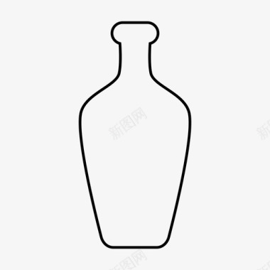 采购产品白兰地瓶子白兰地瓶图标图标