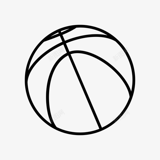 篮球篮球队皮球图标svg_新图网 https://ixintu.com 球 皮球 篮球 篮球队 运动