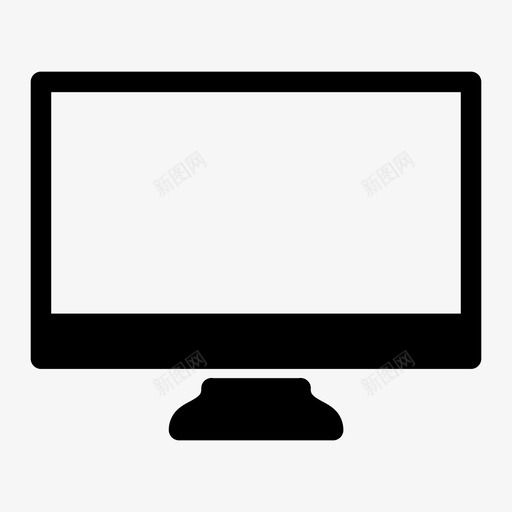 电脑电脑显示器电脑屏幕图标svg_新图网 https://ixintu.com 电脑 电脑屏幕 电脑显示器 电脑系统
