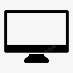 电脑系统标志矢量电脑电脑显示器电脑屏幕图标高清图片