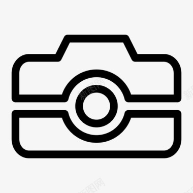 照相机镜头摄影图标图标