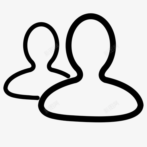 icon_user2svg_新图网 https://ixintu.com icon_user2