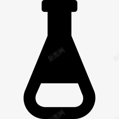 烧瓶化学实验室图标图标