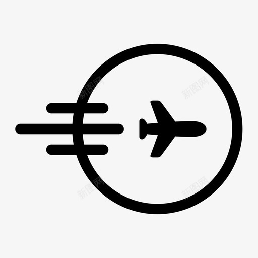 飞机冒险机场图标svg_新图网 https://ixintu.com 冒险 度假 旅行 机场 飞机 飞行