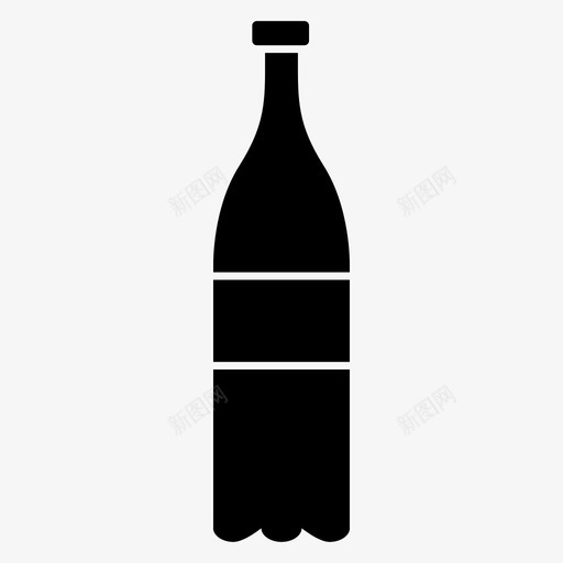 汽水瓶酒精饮料图标svg_新图网 https://ixintu.com 塑料 水 汽水瓶 酒精 饮料