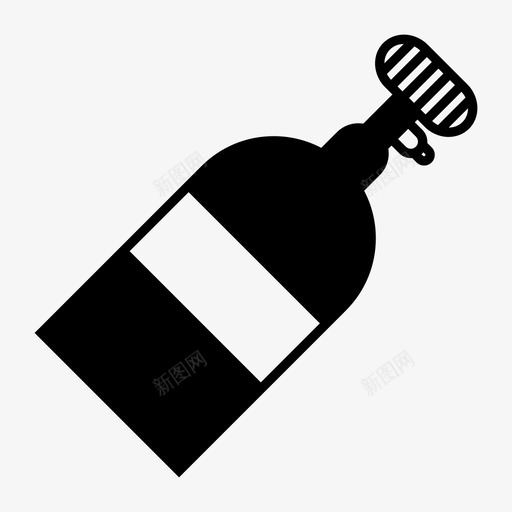 没有瓶子助推器汽车图标svg_新图网 https://ixintu.com 助推器 汽油 汽车 没有瓶子