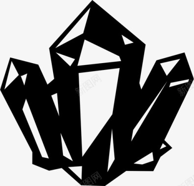水晶钻石宝石图标图标