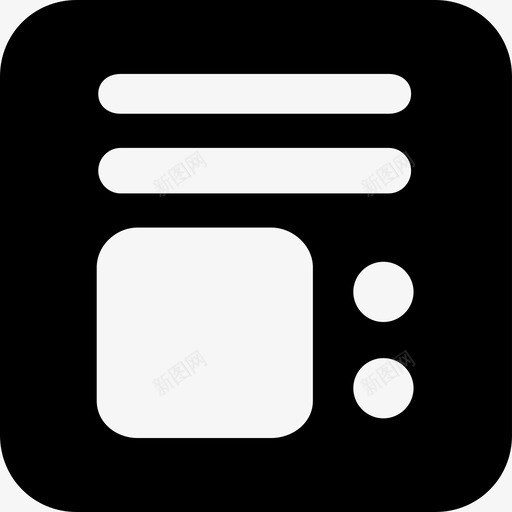 图文文档界面基本界面图标svg_新图网 https://ixintu.com 图文文档 基本界面 界面