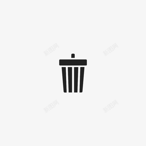 回收站垃圾垃圾袋图标svg_新图网 https://ixintu.com 回收站 垃圾 垃圾袋