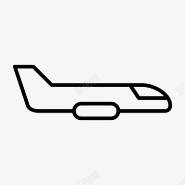 飞行客机空中客车飞机图标图标