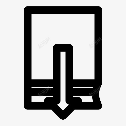 书箭头在线图标svg_新图网 https://ixintu.com 下载书 在线 箭头