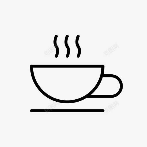 咖啡杯子热咖啡图标svg_新图网 https://ixintu.com 咖啡 杯子 热咖啡 醒醒