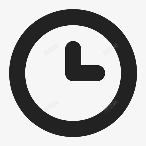 时间svg_新图网 https://ixintu.com 时间 shijian time bold