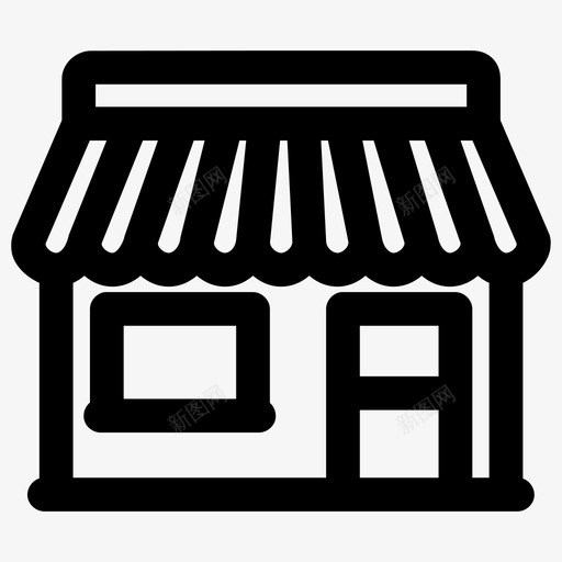 家婴儿店房子图标svg_新图网 https://ixintu.com 商店 婴儿店 家 房子 网店