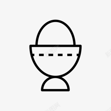 鸡蛋煮蛋早餐图标图标