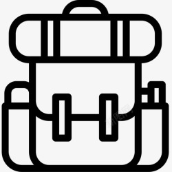 野营包PNG背包包行李图标高清图片