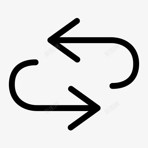反转箭头翻转图标svg_新图网 https://ixintu.com 反转 箭头 翻转 选项 随机播放