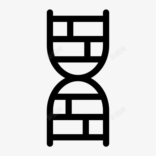 染色体细胞dna图标svg_新图网 https://ixintu.com dna 人类 染色体 细胞 遗传