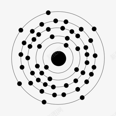 碲碲原子化学图标图标