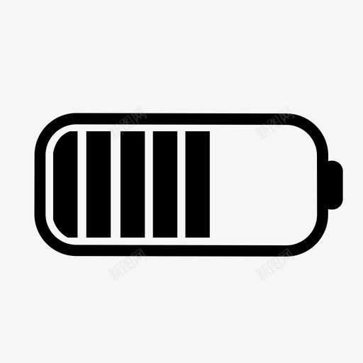 电池充电能量电磁图标svg_新图网 https://ixintu.com 电池充电 电磁 能量