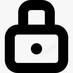 带点的背景带点的挂锁安全性基本用户界面图标高清图片