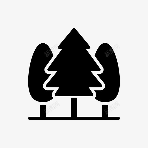 森林冒险丛林图标svg_新图网 https://ixintu.com 丛林 冒险 冒险第一卷 森林