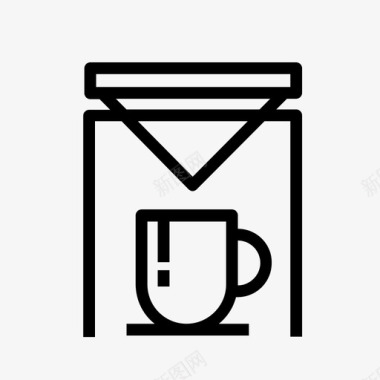 咖啡机饮料杯子图标图标