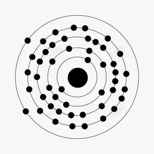 48镉镉原子化学图标svg_新图网 https://ixintu.com 48镉镉 元素 化学 原子 周期表