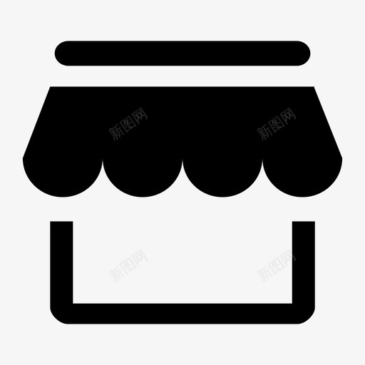 商铺管理iconsvg_新图网 https://ixintu.com 商铺管理icon